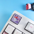 Koi keycap for cherry MX keyboard, SA profile keycap, Koi Keycap artisan, artisan keycaps