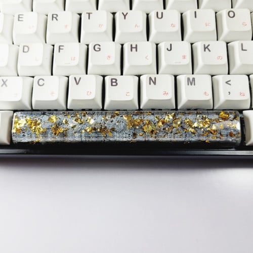 Spacebar Artisan Keycaps, gray color keycap, sale off Custom Color Keycap, spacebar custom, black keycap, white keycap