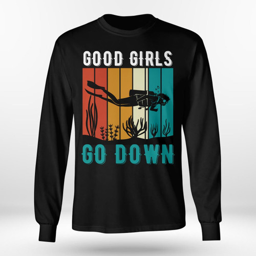 GOOD GIRLS GO DOWN | LONG SLEEVE TEE