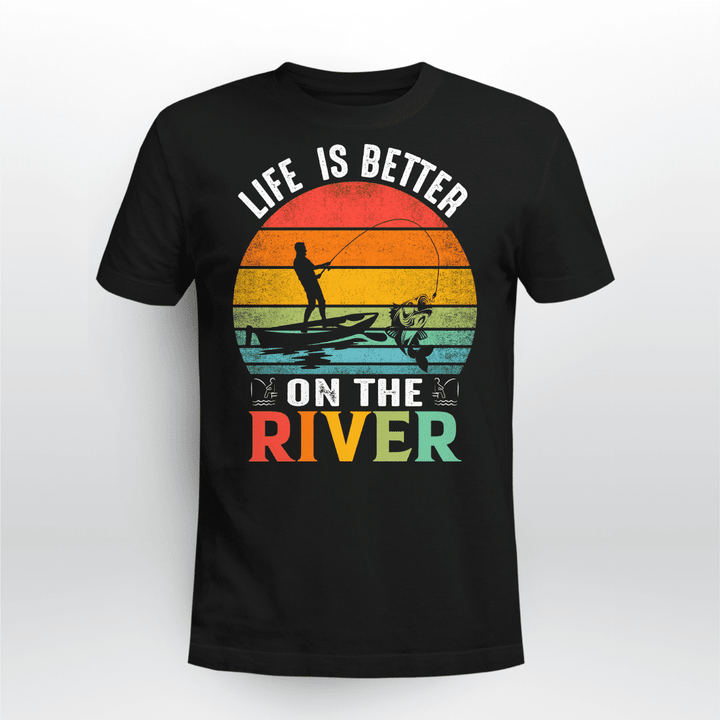 LIFE IS BETTER ON THE RIVER | UNISEX T-SHIRT