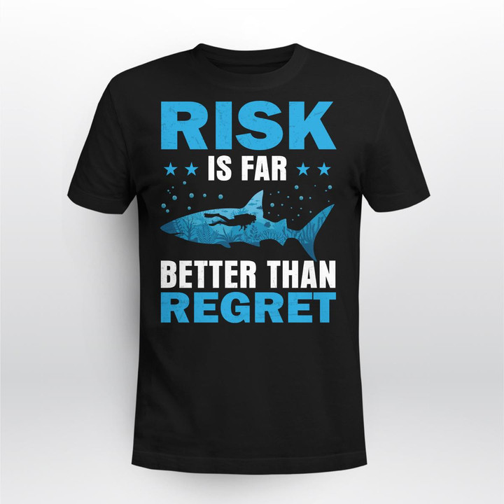 RISK IS FAR BETTER THAN REGRET | UNISEX T-SHIRT