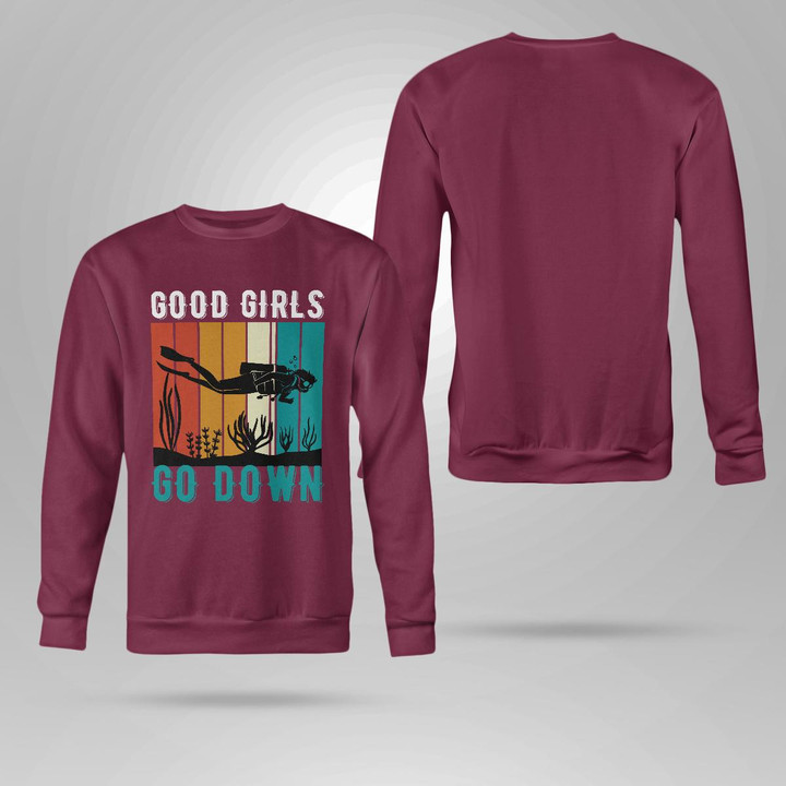 GOOD GIRLS GO DOWN | CREWNECK SWEATSHIRT