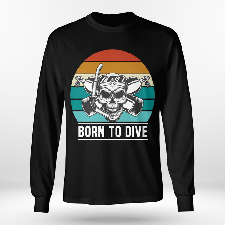 BORN TO DIVE | LONG SLEEVE TEE