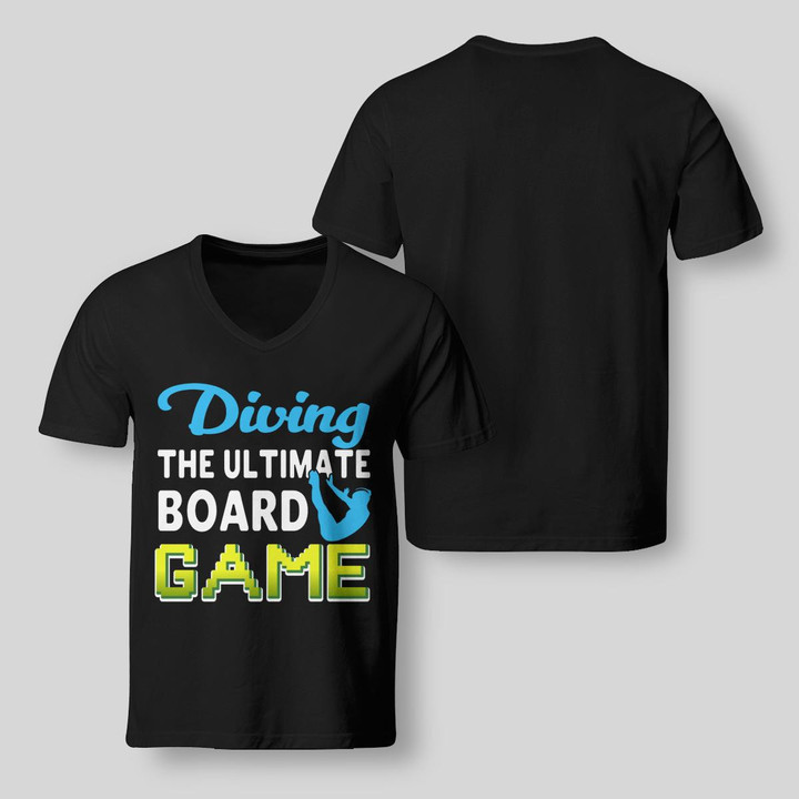 DIVING THE ULTIMATE BOARD GAME | V-NECK T-SHIRT