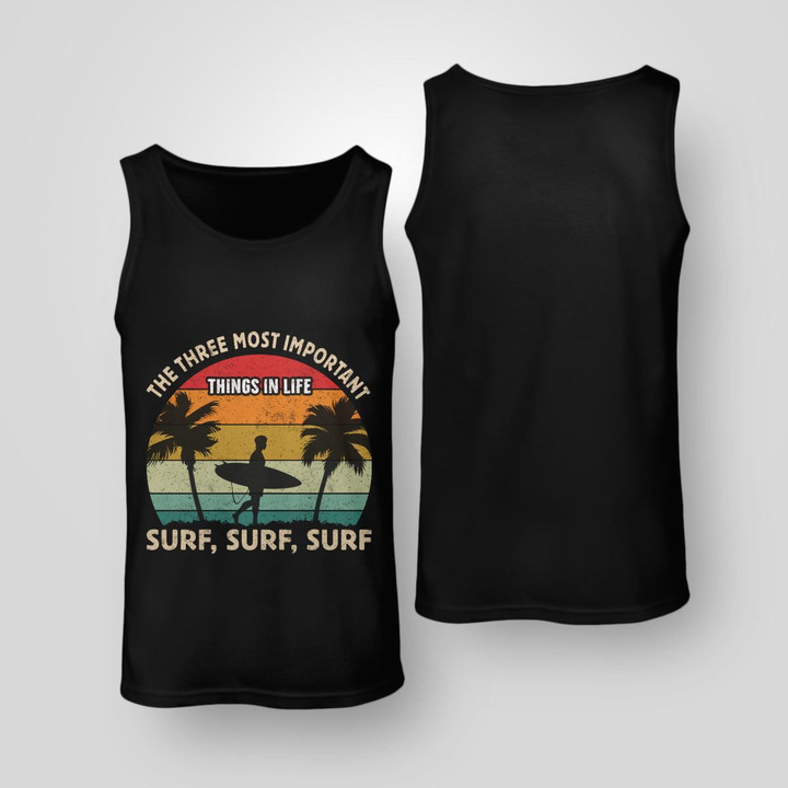 THE THREE MOST IMPORTANT THINGS IN LIFE | UNISEX TANK