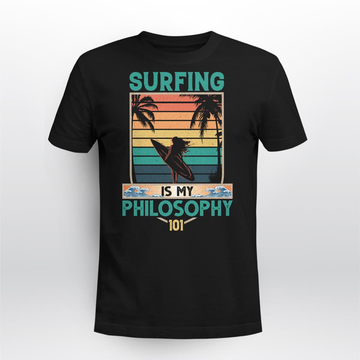 SURFING IS MY PHILOSOPHY | UNISEX T-SHIRT