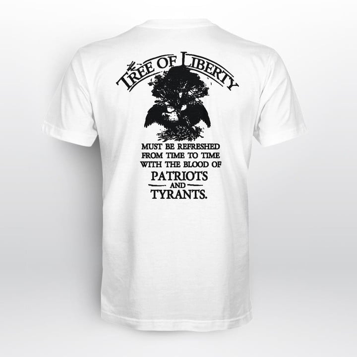 Patriot - Tree of liberty T shirt