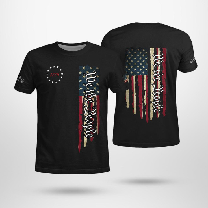 Patriot - We the People full color T shirt