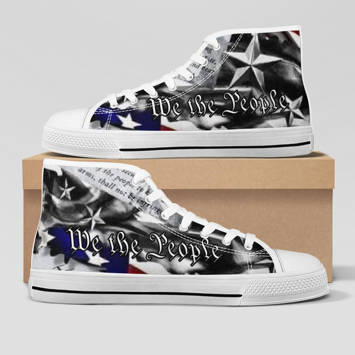Patriot - We the people High Top Shoes