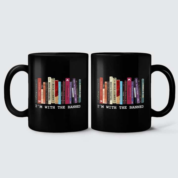 Reading - I'm with the banned - Mug and Tumbler