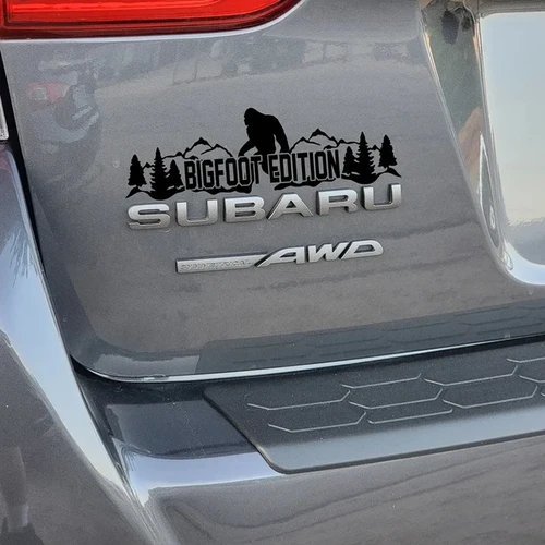 Bigfoot Edition Sub Cross Vinyl Waterproof Car Stickers