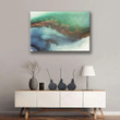 Closeup Of Colorful Abstract Painting Canvas - Canvas Print, Canvas Art, Wall Decor For Living Room