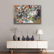 Composition Vii Wassily Kandinsky Abstractionism Painting Canvas - Canvas Print, Canvas Art, Wall Decor For Living Room