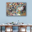 Composition Vii Wassily Kandinsky Abstractionism Painting Canvas - Canvas Print, Canvas Art, Wall Decor For Living Room