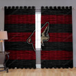 Arizona Coyotes Nhl Window Curtains - Hockey Club Western Conference Usa Blackout Curtains, Living Room Curtains For Window