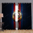 Texas Rangers Window Curtains - Baseball 1002 Blackout Curtains, Living Room Curtains For Window