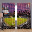 Kansas City Royals Vs Detroit Tigers Window Curtains - Blackout Curtains, Living Room Curtains For Window