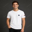 049 Georgetown Hoyas Embroidered Logo Puff Embroidered Logo T-Shirt - Unisex Short Sleeve Tee