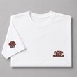 047 Florida State Seminoles Embroidered Logo Puff Embroidered Logo T-Shirt - Unisex Short Sleeve Tee