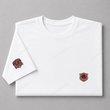 004 Alabama Crimson Tide Embroidered Logo Puff Embroidered Logo T-Shirt - Unisex Short Sleeve Tee