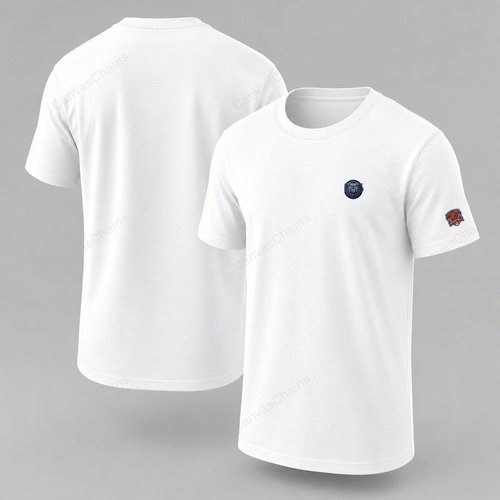 049 Georgetown Hoyas Embroidered Logo Puff Embroidered Logo T-Shirt - Unisex Short Sleeve Tee