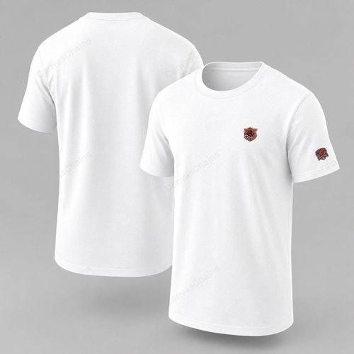 004 Alabama Crimson Tide Embroidered Logo Puff Embroidered Logo T-Shirt - Unisex Short Sleeve Tee