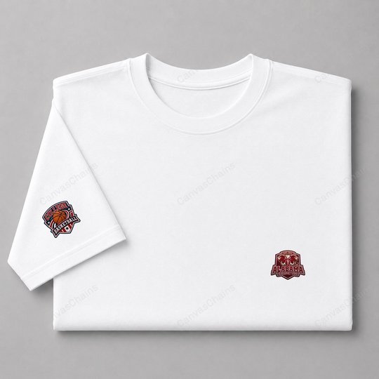 007 Arizona State Sun Devils Embroidered Logo Puff Embroidered Logo T-Shirt - Unisex Short Sleeve Tee
