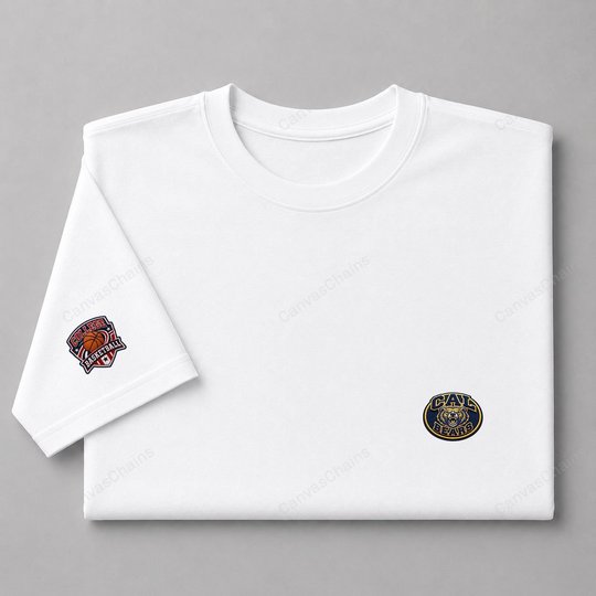 027 Cal Bears Embroidered Logo Puff Embroidered Logo T-Shirt - Unisex Short Sleeve Tee