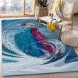 Disney Elsa Anna Frozen Teppich, Teppiche - Outdoor Teppich, Teppich Wohnzimmer, Küchenteppich, Kinderzimmer, Modern