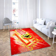 Fc Union Berlin Paint Art Teppich, Teppiche - Emblem Outdoor Teppich, Teppich Wohnzimmer, Küchenteppich, Kinderzimmer, Modern