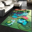 Pokémon Buibasaurus Teppich, Teppiche - Outdoor Teppich, Teppich Wohnzimmer, Küchenteppich, Kinderzimmer, Modern