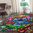 Disney Lilo und Stitch Film Ofd D261022 Teppich, Teppiche - Outdoor Teppich, Teppich Wohnzimmer, Küchenteppich, Kinderzimmer, Modern