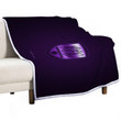 Vfl Osnabrueck Kuscheldecke - German Football Club Bundesliga 2 Purple Fleecedecke, Purple Carbon Fiber Background Football Osnabruck Decken, Kuschel Decken