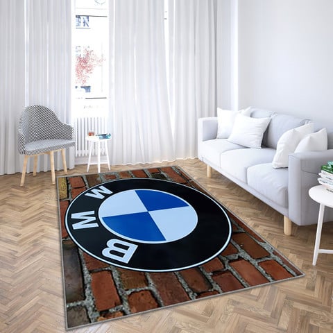 Bmw Logo_001 Teppich, Teppiche - Outdoor Teppich, Teppich Wohnzimmer, -  ioneprints