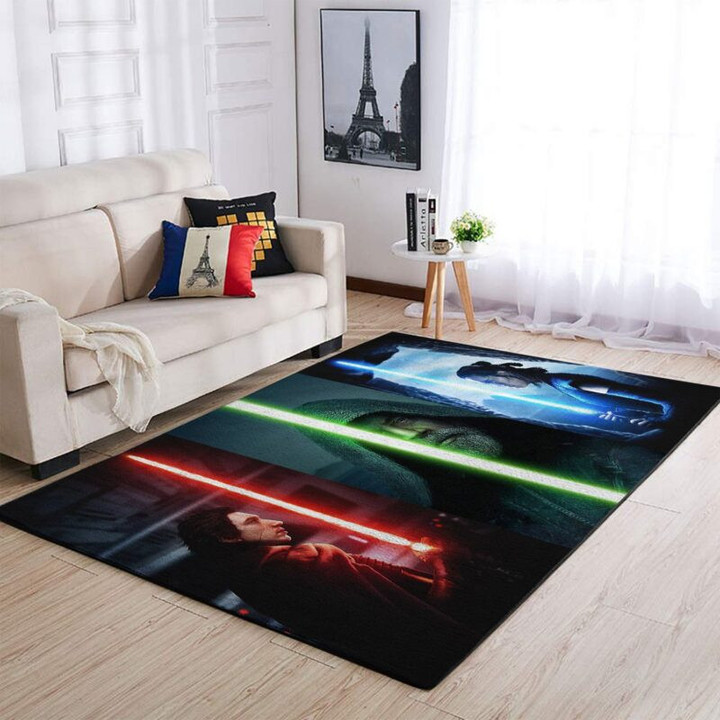 Kylo Luke _Rey Star Wars Teppich, Teppiche - Outdoor Teppich, Teppich Wohnzimmer, Küchenteppich, Kinderzimmer, Modern