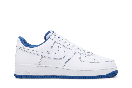 Air Force 1 '07 'Contrast Stitch - White Game Royal' CV1724-101