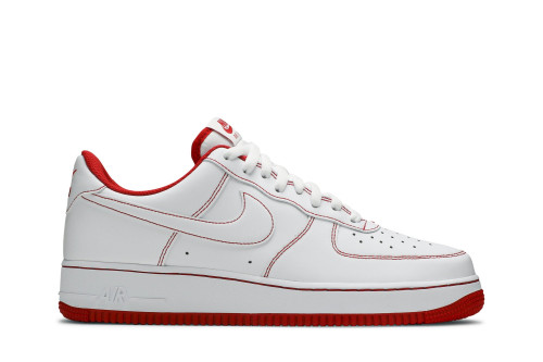 Air Force 1 '07 'Contrast Stitch - White University Red' CV1724-100