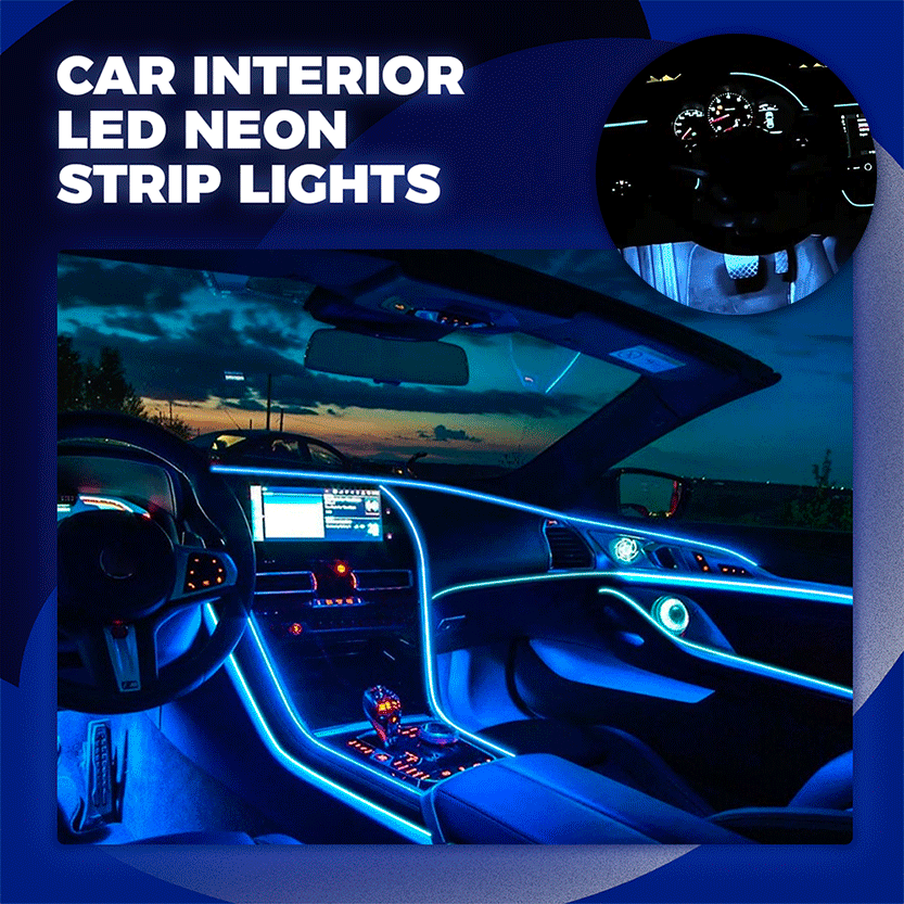 Car Interior LED Neon Strip Lights - yotatvshop