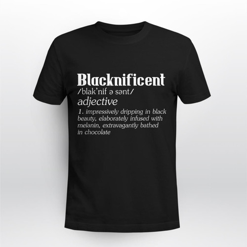 Blacknificent Afro African Pro Black History Tees