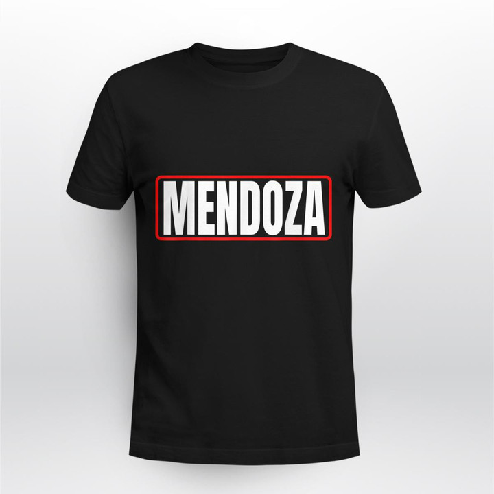 Mendoza Surname Mexican & Hispanic American Chicano Design Tees