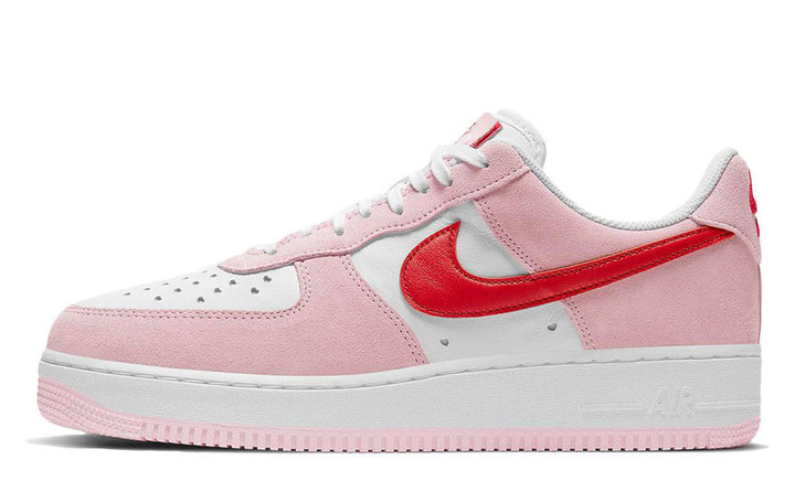 Nike Air Force 1 07 QS 'Love Letter' Valentines Day 2021 DD3384-600