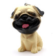 Cute Pug Puppy Keychain