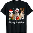 Funny English Bulldog Christmas T Shirt