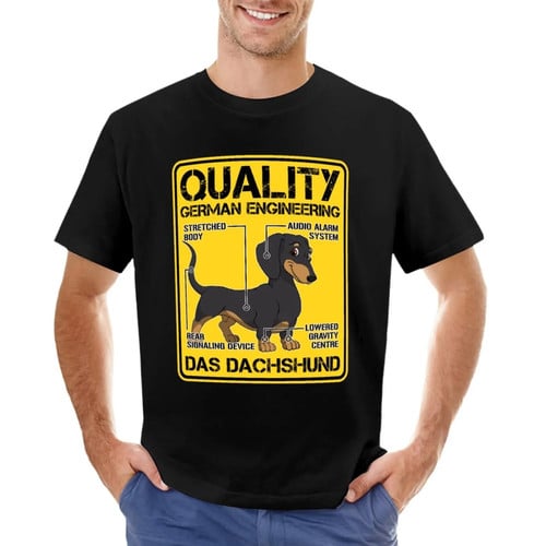 Quality German Engineering - Dachshund T-Shirt