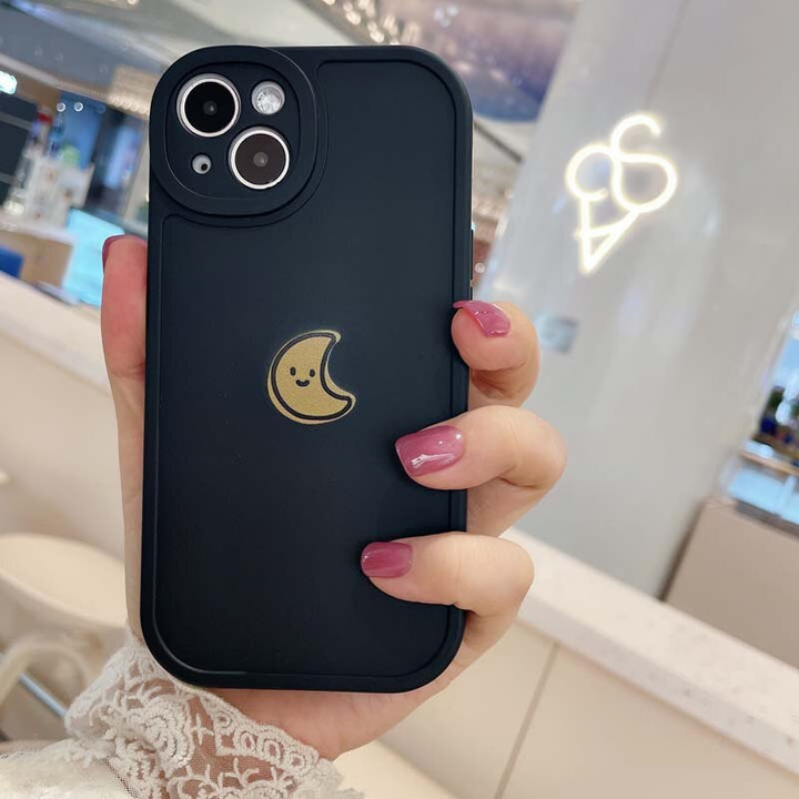 Cute Sun Moon Phone Case for iPhone