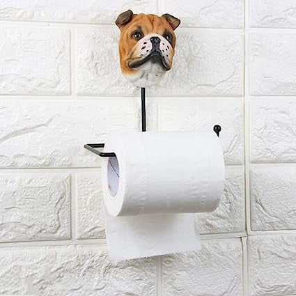 English Bulldog Multipurpose Bathroom Accessory