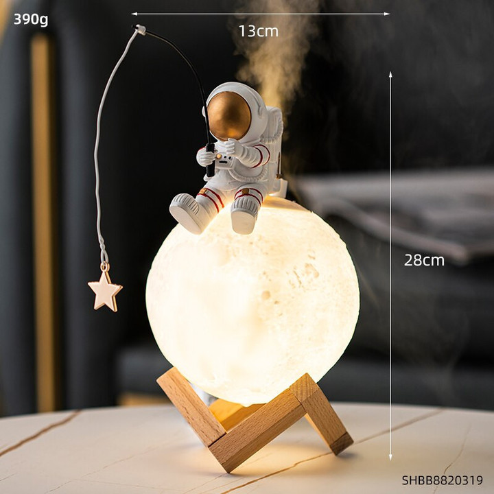 Moon & Astronaut Lamp Humidifier