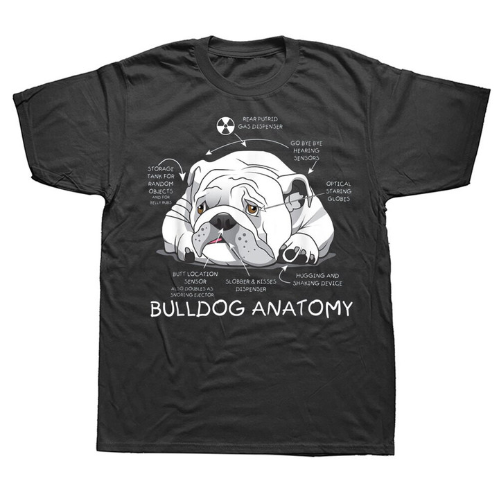 English Bulldog Anatomy T-Shirt