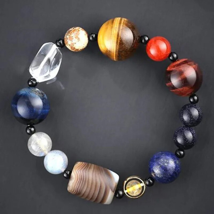 8 Planets Astronomical Solar System Bracelet