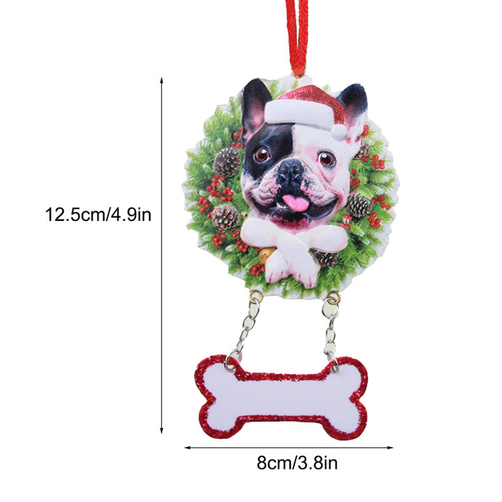 Frenchie Cute Christmas Decorations